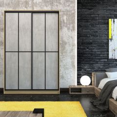 Шкаф-купе Лофт 1600 Шк16-60 (Дуб Сонома) в Лесном - lesnoy.mebel24.online | фото 13