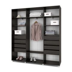 МАРТИН Шкаф-купе Венге (2200*450) М421 в Лесном - lesnoy.mebel24.online | фото 4