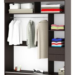 Шкаф-купе Орион 1.8 серия Альянс (Венге) в Лесном - lesnoy.mebel24.online | фото 2