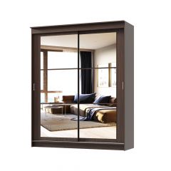Шкаф-купе Орион 1.8 серия Альянс (Венге) в Лесном - lesnoy.mebel24.online | фото