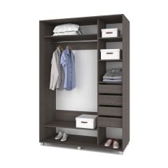 РОЛАНД Шкаф-купе Анкор темный (600*1500) Р651 в Лесном - lesnoy.mebel24.online | фото 4