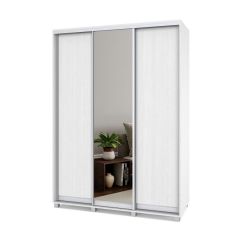 РОЛАНД Шкаф-купе с зеркалом Анкор светлый (450*1600) Р462 в Лесном - lesnoy.mebel24.online | фото 2