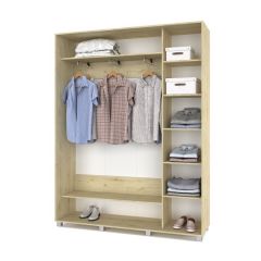 РОЛАНД Шкаф-купе с зеркалом Ирландский дуб (450*1700) Р472 в Лесном - lesnoy.mebel24.online | фото 2