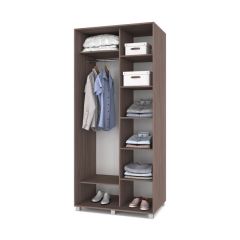 РОЛАНД Шкаф-купе с зеркалом Шимо темный (600*1000) Р602 в Лесном - lesnoy.mebel24.online | фото 2