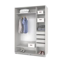 РОЛАНД Шкаф-купе с зеркалом Шимо темный (600*1600) Р662 в Лесном - lesnoy.mebel24.online | фото 4