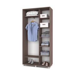 РОЛАНД Шкаф-купе Шимо темный (450*1100) Р411 в Лесном - lesnoy.mebel24.online | фото 2