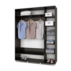 РОЛАНД Шкаф-купе Венге (450*1700) Р471 в Лесном - lesnoy.mebel24.online | фото 3
