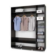 РОЛАНД Шкаф-купе Венге (450*1800) Р481 в Лесном - lesnoy.mebel24.online | фото 2