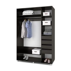 РОЛАНД Шкаф-купе Венге (600*1500) Р651 в Лесном - lesnoy.mebel24.online | фото 4