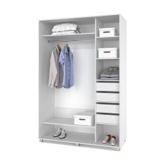 РОЛАНД Шкаф-купе зеркалом Анкор светлый (600*1500) Р652 в Лесном - lesnoy.mebel24.online | фото 4