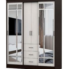Шкаф-купе ШКП 1 (Венге/Ясень Анкор светлый) в Лесном - lesnoy.mebel24.online | фото