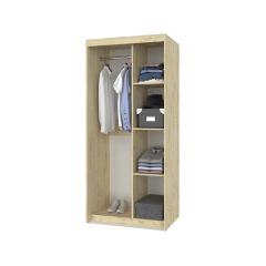 ТОМАС Шкаф-купе с зеркалом Ирландский дуб Т22 в Лесном - lesnoy.mebel24.online | фото 2