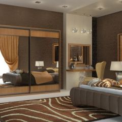 Шкаф-купе Юлия 2400 ЛДСП/Зеркало/ЛДСП (ЛДСП 1 кат.) в Лесном - lesnoy.mebel24.online | фото 6
