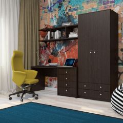 Шкаф Нина (М6) Венге в Лесном - lesnoy.mebel24.online | фото