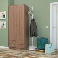 Шкаф Нина (М6) Ясень шимо темный в Лесном - lesnoy.mebel24.online | фото