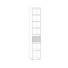 Шкаф с ящиком 13.202 Сидней в Лесном - lesnoy.mebel24.online | фото 2