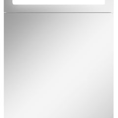 Шкаф-зеркало Аврора 55 левый с подсветкой LED Домино (DV8003HZ) в Лесном - lesnoy.mebel24.online | фото 4