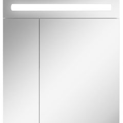 Шкаф-зеркало Аврора 65 с подсветкой LED Домино (DV8006HZ) в Лесном - lesnoy.mebel24.online | фото 4