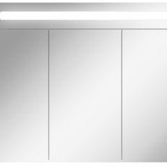 Шкаф-зеркало Аврора 85 с подсветкой LED Домино (DV8010HZ) в Лесном - lesnoy.mebel24.online | фото 4