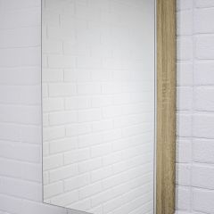 Шкаф-зеркало Мечта 40 Дуб сонома АЙСБЕРГ (DM2317HZ) в Лесном - lesnoy.mebel24.online | фото 5