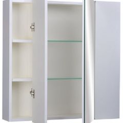Шкаф-зеркало Оскар 70 Идеал левый/правый Домино (DI44179HZ) в Лесном - lesnoy.mebel24.online | фото 2