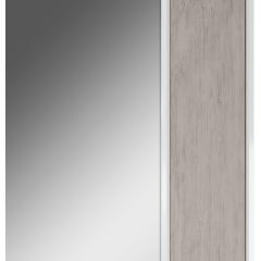 Шкаф-зеркало Uno 60 Дуб серый левый/правый Домино (DU1503HZ) в Лесном - lesnoy.mebel24.online | фото 5