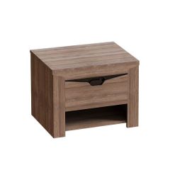 СОРЕНТО МС Спальный гарнитур (Дуб стирлинг) в Лесном - lesnoy.mebel24.online | фото 7