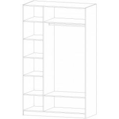 ДИАНА Шкаф 3-х створчатый в Лесном - lesnoy.mebel24.online | фото 2