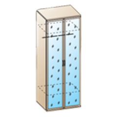 Спальня Карина композиция 3 (Акация Молдау) в Лесном - lesnoy.mebel24.online | фото 4