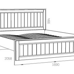 НМ 040.34 Х (1600) Кровать "Оливия" в Лесном - lesnoy.mebel24.online | фото 2