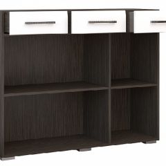 Спальный гарнитур Ненси (Венге/Белый глянец) в Лесном - lesnoy.mebel24.online | фото 9