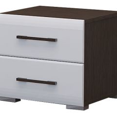 Спальный гарнитур Ненси (Венге/Белый глянец) в Лесном - lesnoy.mebel24.online | фото 6