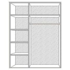 Спальный гарнитур Роза (модульная) беж в Лесном - lesnoy.mebel24.online | фото 8