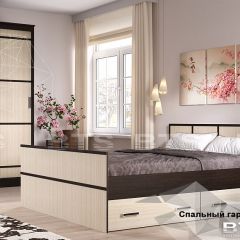 САКУРА Спальный гарнитур (модульная) венге/лоредо в Лесном - lesnoy.mebel24.online | фото 2