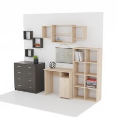 Стеллаж 8 секций (дуб сонома) в Лесном - lesnoy.mebel24.online | фото 5