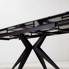 Стол FORIO 160 MATT BLACK MARBLE SOLID CERAMIC / BLACK, ®DISAUR в Лесном - lesnoy.mebel24.online | фото 6