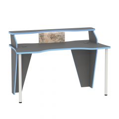 Стол компьютерный 12.61 Индиго в Лесном - lesnoy.mebel24.online | фото