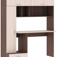 Стол компьютерный ПКС-1 (ясень шимо темный/светлый) в Лесном - lesnoy.mebel24.online | фото