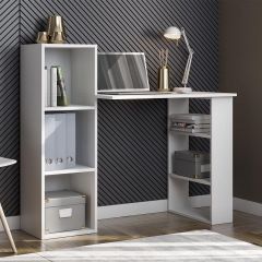 Стол компьютерный СТК 1 (Белый) в Лесном - lesnoy.mebel24.online | фото