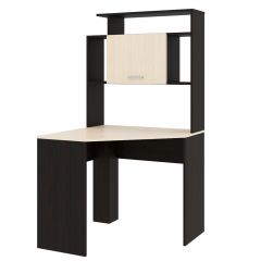 Стол компьютерный угловой ПКС-8 Венге/Дуб белфорд в Лесном - lesnoy.mebel24.online | фото