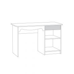 Стол письменный 12.24 Флоренция в Лесном - lesnoy.mebel24.online | фото 3