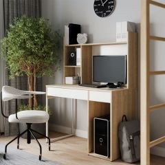 Стол письменный с надстройкой НКМ Эдем-1 в Лесном - lesnoy.mebel24.online | фото 4