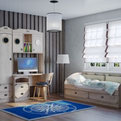 Стол письменный с надстройкой НКМ Мираж-1 + Иллюминатор в Лесном - lesnoy.mebel24.online | фото 4