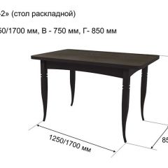 Стол раскладной Ялта-2 (опоры массив резной) в Лесном - lesnoy.mebel24.online | фото 5