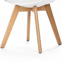 Стул Barneo N-12-2 Sephi PU белый в Лесном - lesnoy.mebel24.online | фото 3