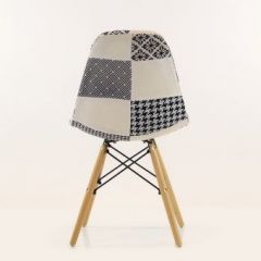 Стул Barneo N-12 Patchwork черно-белый в Лесном - lesnoy.mebel24.online | фото 3