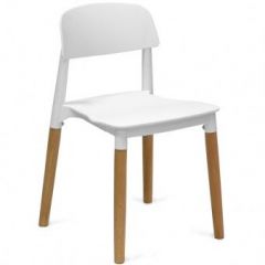 Стул Barneo N-220 интерьерный кухонный белый в Лесном - lesnoy.mebel24.online | фото