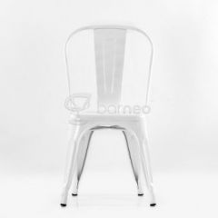 Стул Barneo N-240 Tolix (RAL9003 Белый) в Лесном - lesnoy.mebel24.online | фото 2