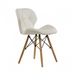 Стул Barneo N-42 Perfecto PU белый в Лесном - lesnoy.mebel24.online | фото