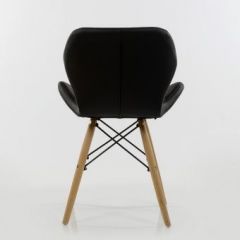 Стул Barneo N-42 Perfecto PU черный в Лесном - lesnoy.mebel24.online | фото 3